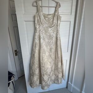 Scott McClintock Ivory Floral Wedding Dress